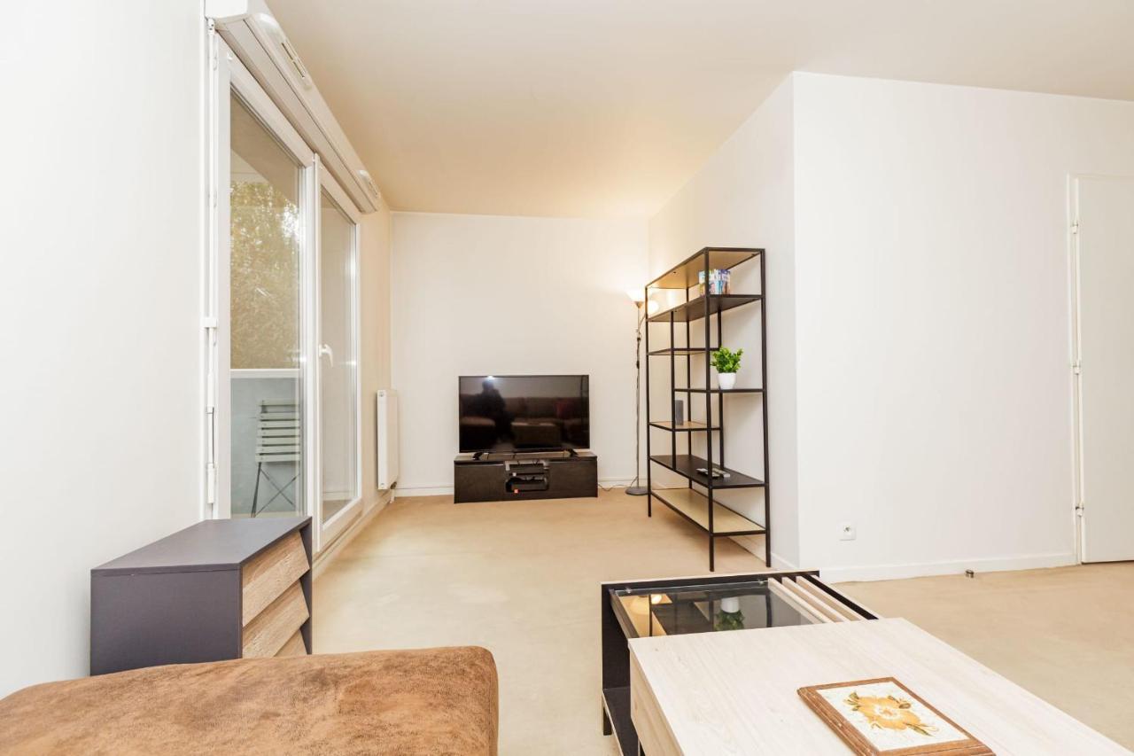 Bright 68 M2 Apartment Near The Stade De France Aubervilliers Exterior photo