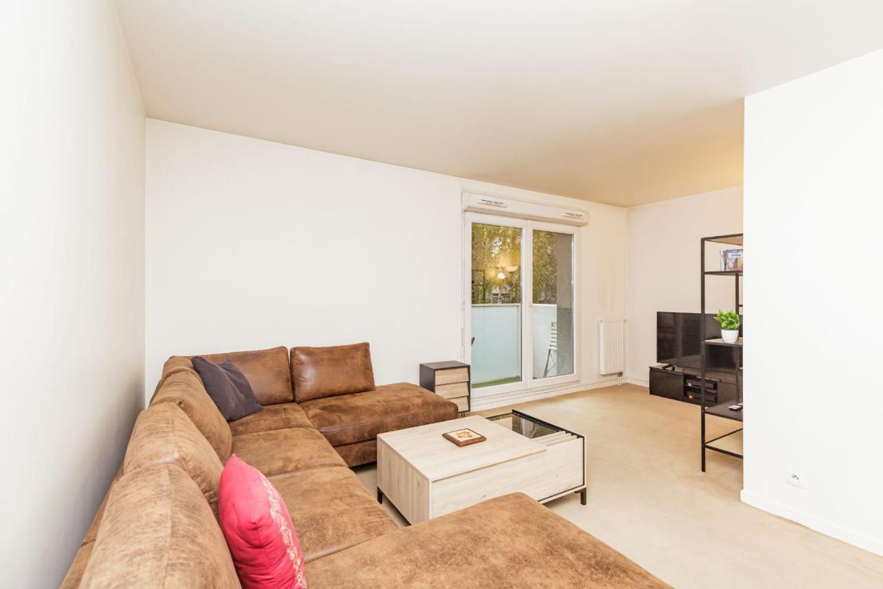 Bright 68 M2 Apartment Near The Stade De France Aubervilliers Exterior photo