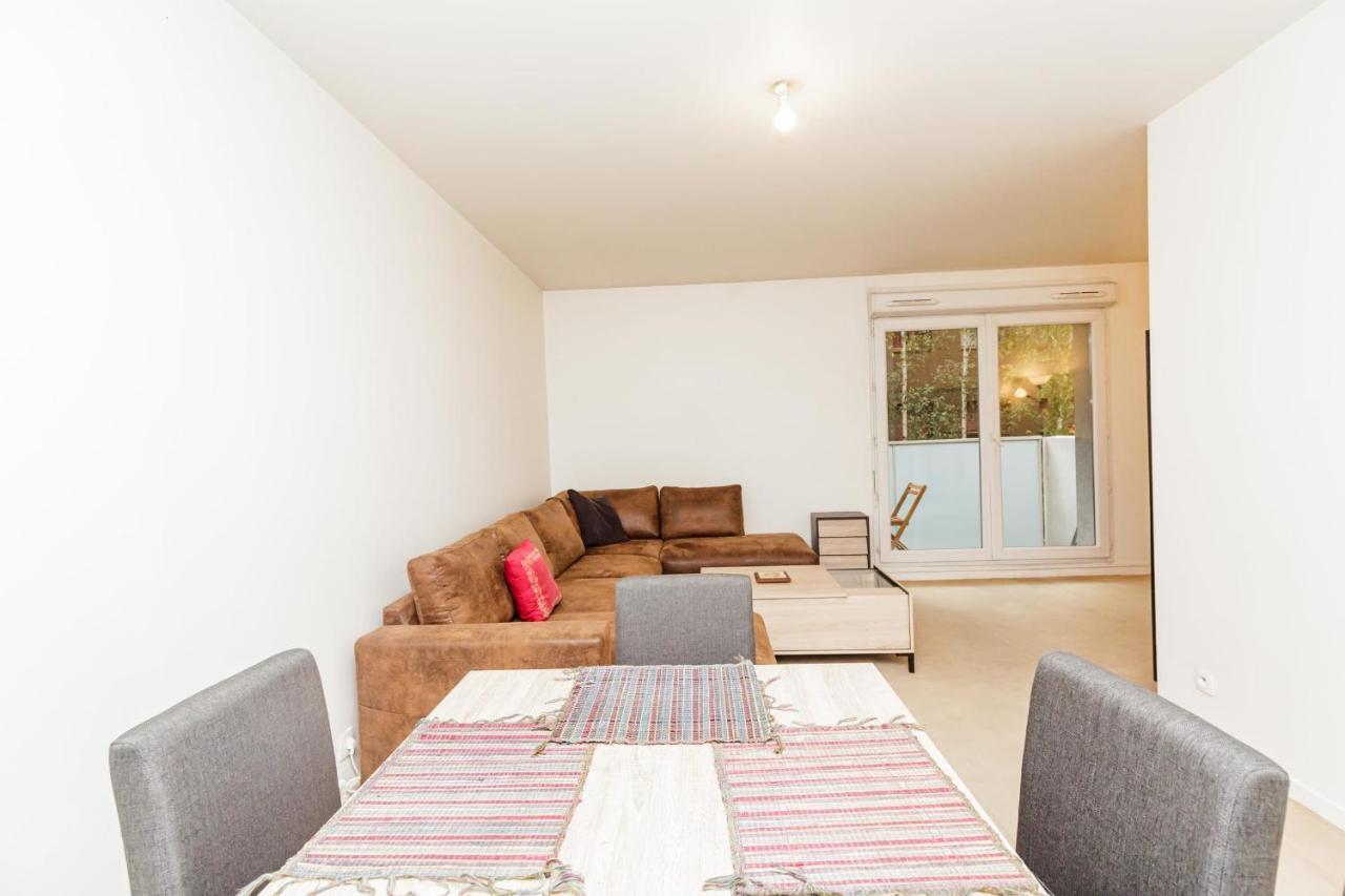 Bright 68 M2 Apartment Near The Stade De France Aubervilliers Exterior photo