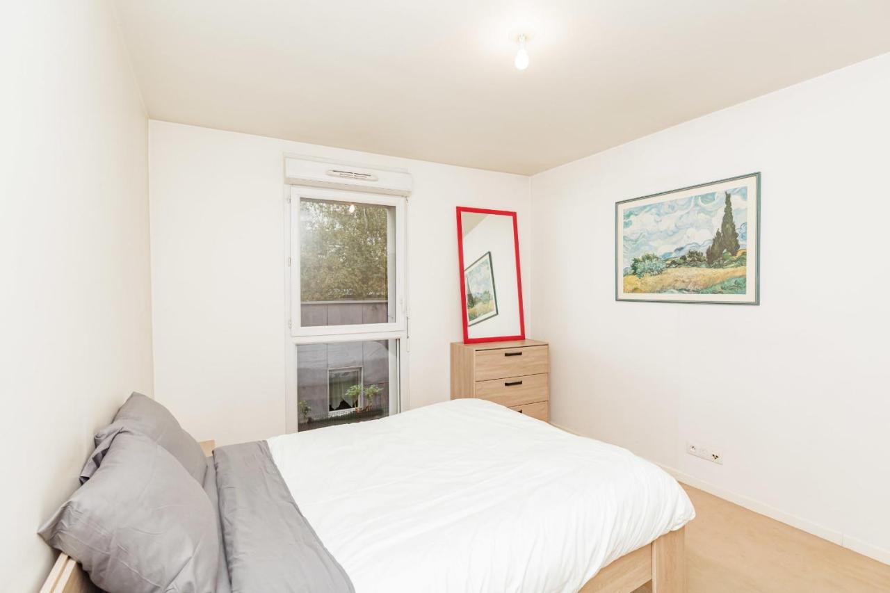 Bright 68 M2 Apartment Near The Stade De France Aubervilliers Exterior photo