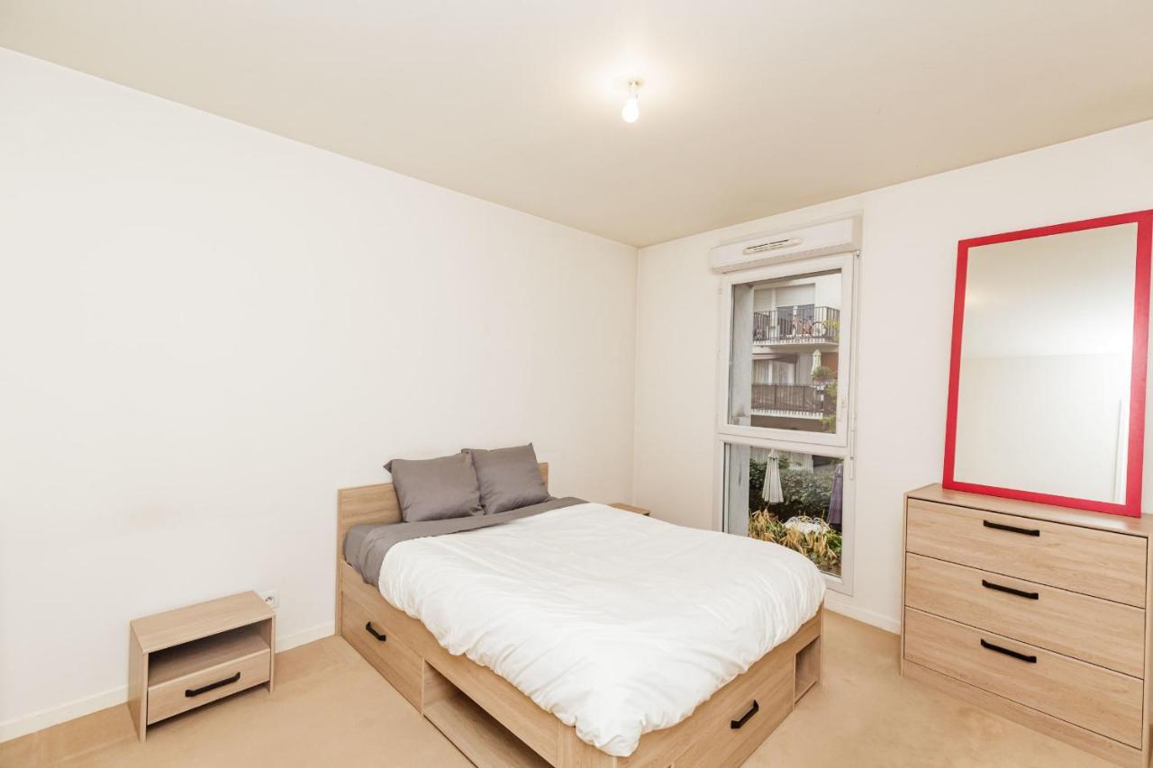 Bright 68 M2 Apartment Near The Stade De France Aubervilliers Exterior photo